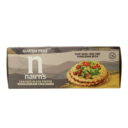 Nairns Cracker volkoren pepper 137.00 Gram
