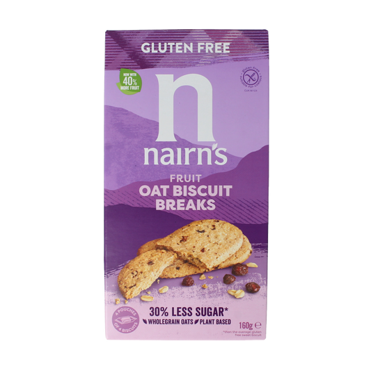 Nairns Biscuit breaks oats & fruit 160 Gram