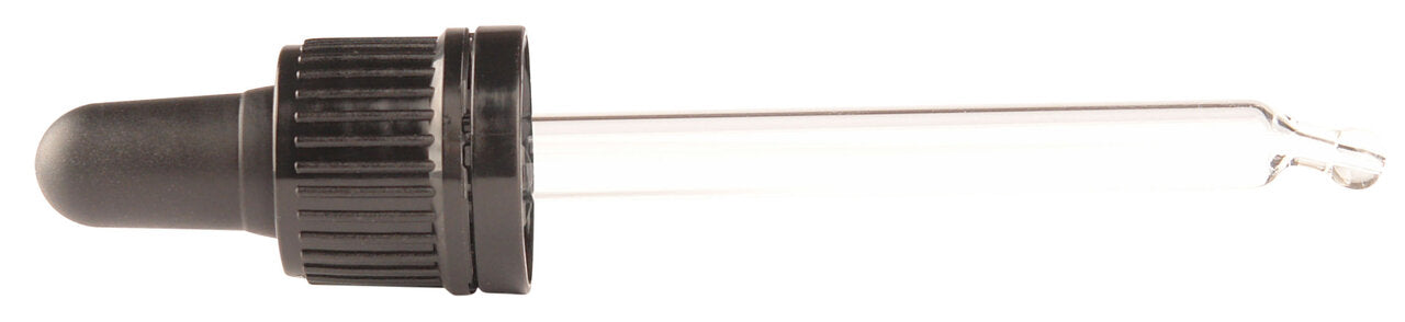 Helios Holland Pipet glas zwart 30ml 10 Stuks