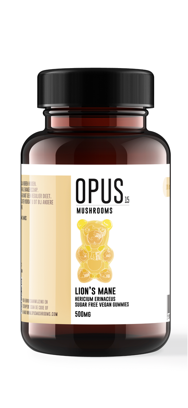 Opus Mushrooms Lions mane gummybears 60.00 Stuks
