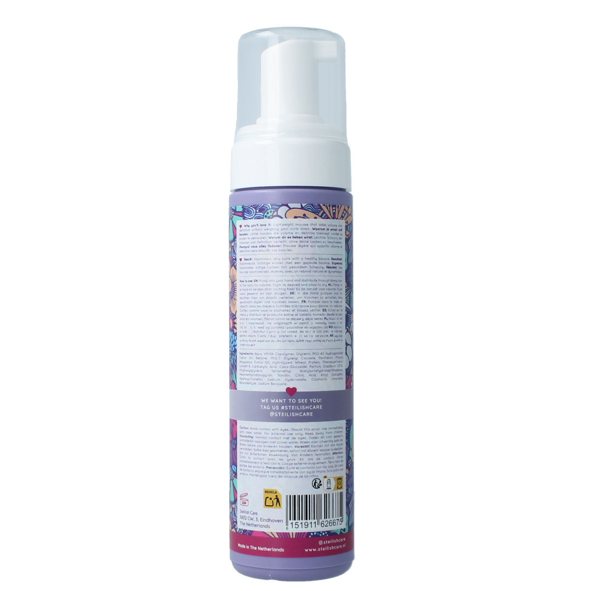 Steilish Curl foam volumizing 200.00 Milliliter
