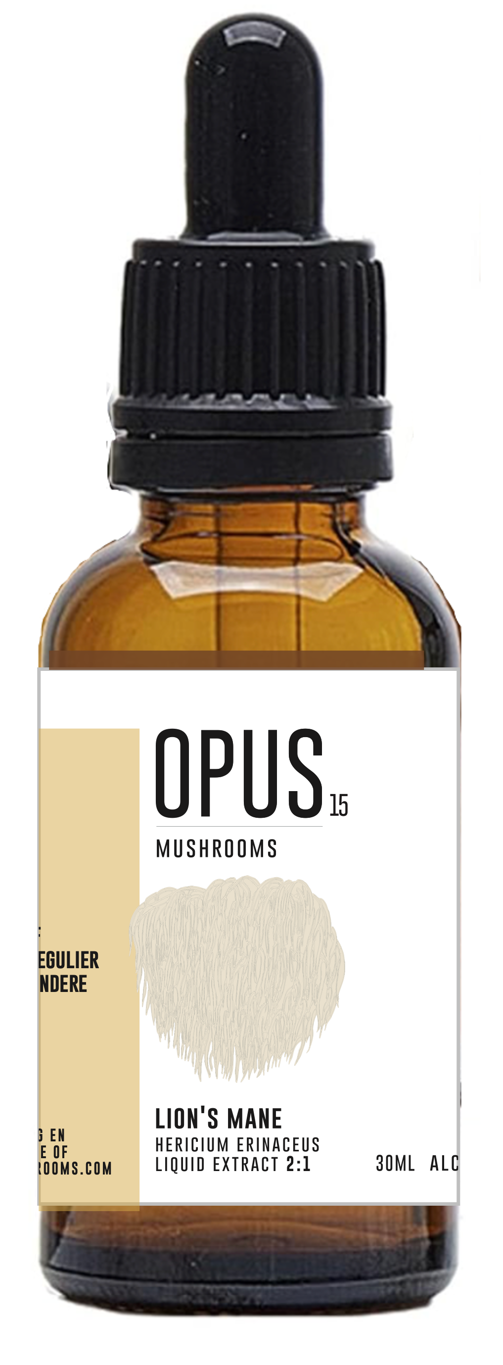 Opus Mushrooms Lions mane 2:1 bio 30 Milliliter