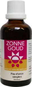 Zonnegoud Pau d'arco simplex 50 Milliliter