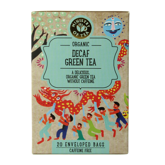 Ministry Of Tea Decaf green tea bio 20 Zakjes