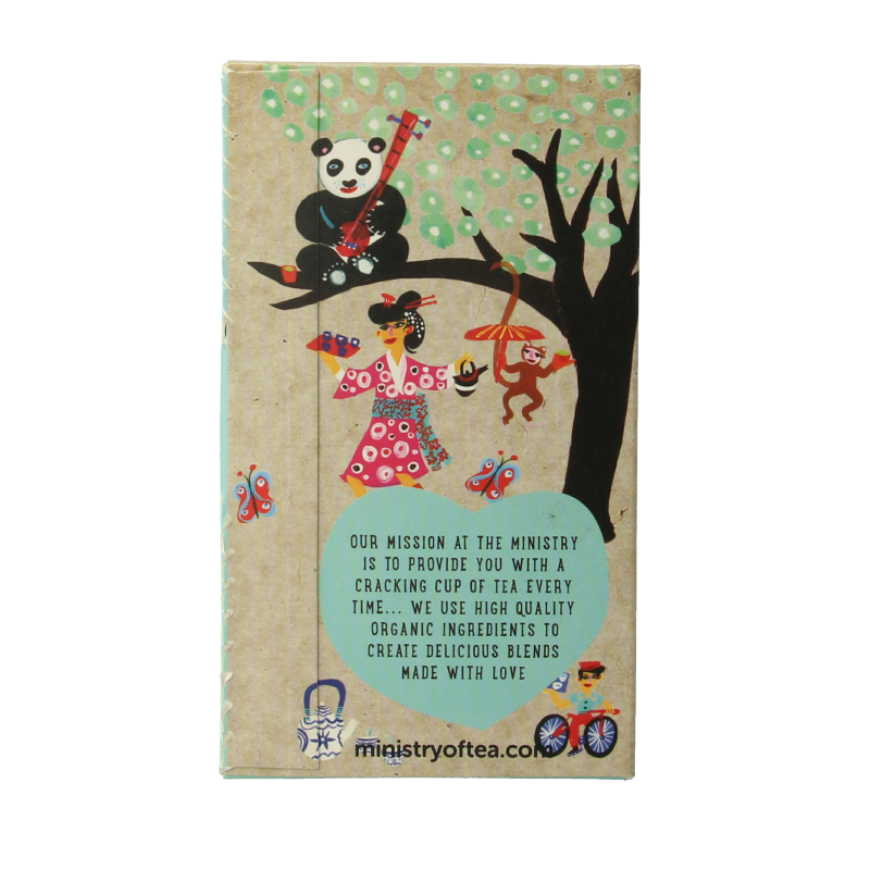 Ministry Of Tea Decaf green tea bio 20 Zakjes