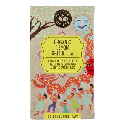 Ministry Of Tea Lemon green tea bio 20.00 Zakjes
