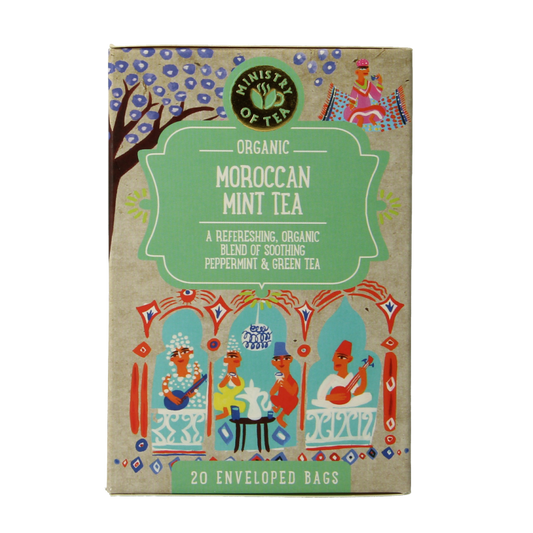 Ministry Of Tea Moroccan mint tea bio 20 Zakjes