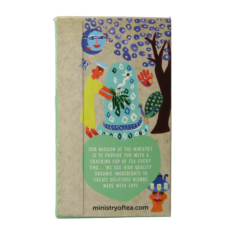 Ministry Of Tea Moroccan mint tea bio 20 Zakjes