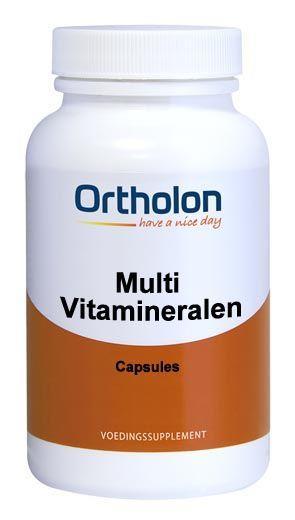 Ortholon Multi vitamineralen  50.00 Vegetarische capsules