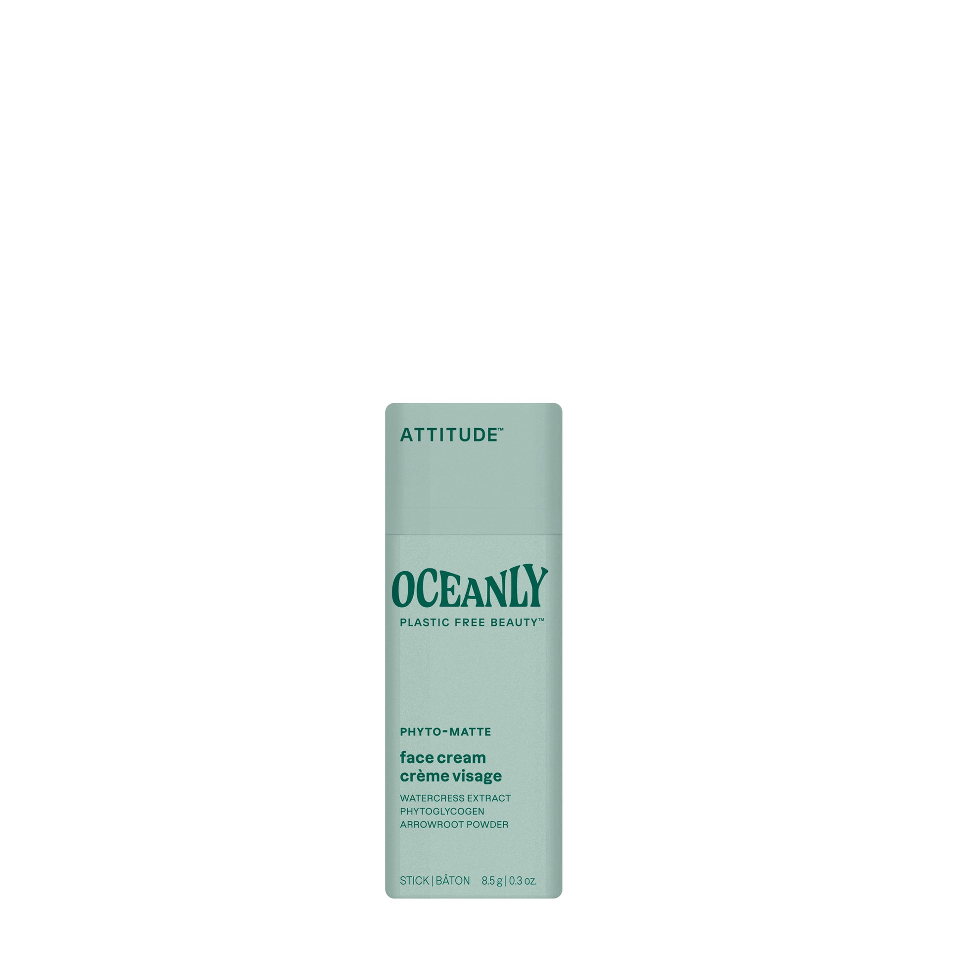Attitude Oceanly phyto matte gezichtscreme mini stick 8.5 Gram