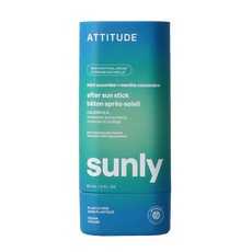 Attitude Sunly after sun stick mint & cucumber SPF30 60 Gram