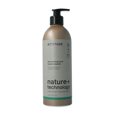 Attitude Afwasmiddel lavendel & rozemarijn 473.00 Milliliter