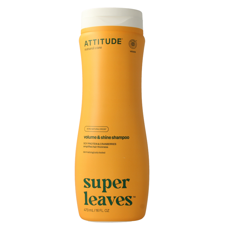 Attitude Shampoo super leaves vol & glans 473 Milliliter