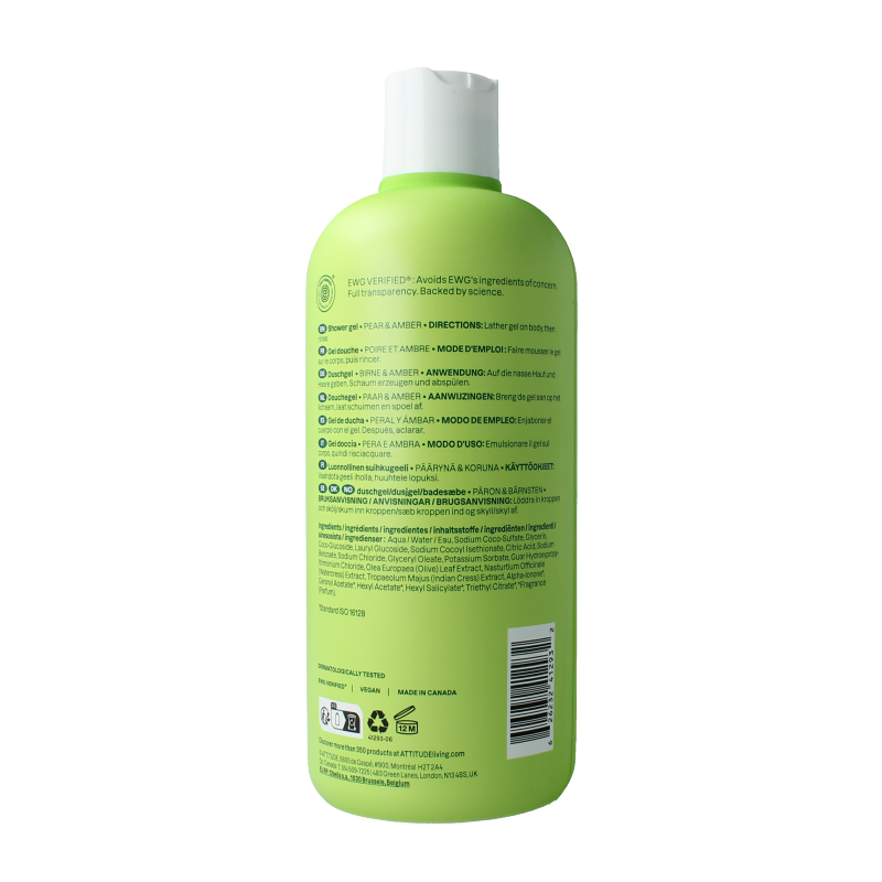 Attitude Bodywash  super leaves verzorgend 473 Milliliter