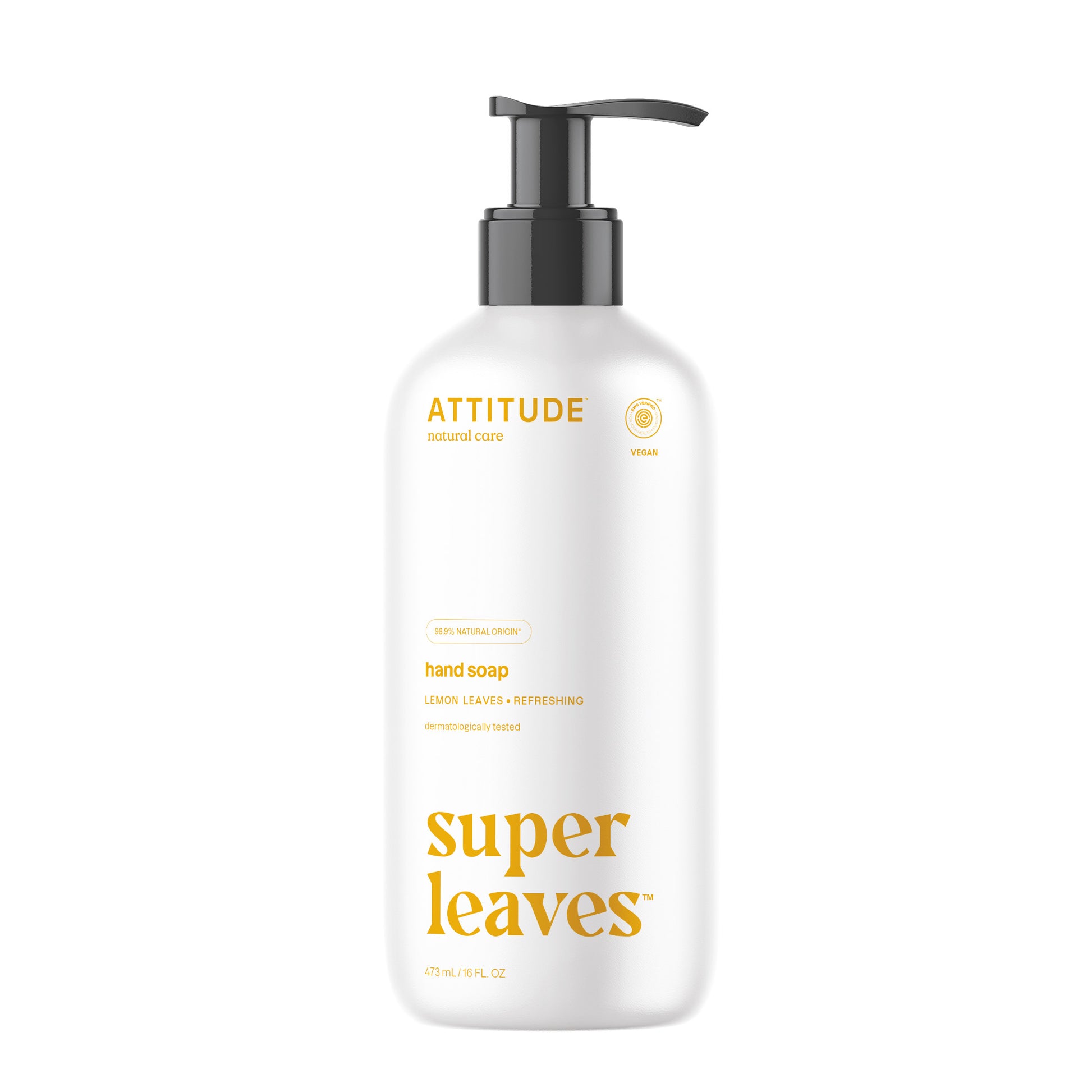 Attitude Handzeep super leaves  lemon leaves 473 Milliliter