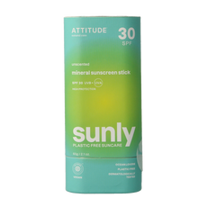 Attitude Sunly zonnebrandstick SPF30 parfumvrij 60 Gram