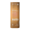 Attitude Sunly gezichtszonnebrandstick getint SPF30 20 Gram