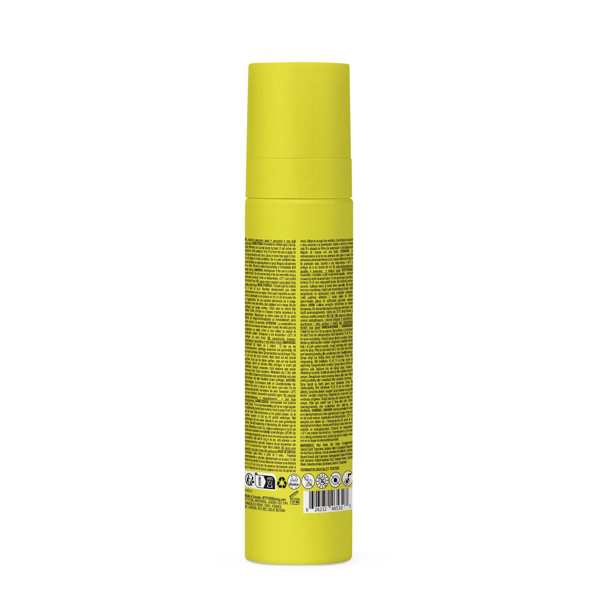 Attitude ATT SUNLY Sunscreen spray Kids SPF50 unscented 75.00 Milliliter