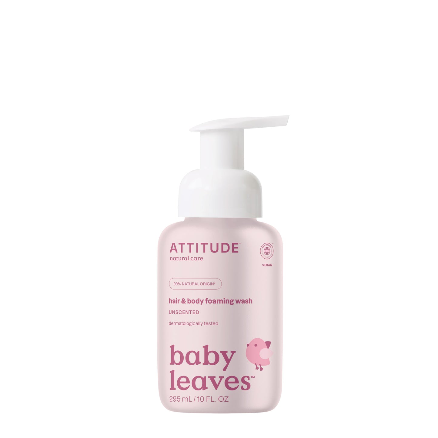 Attitude Baby leaves 2-in-1 hair & bodywash foaming parfumv 295 Milliliter