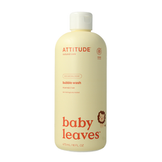Attitude Bubbelzeep baby leaves  pear nectar 473 Milliliter