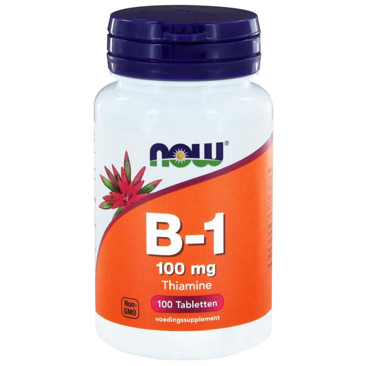 NOW Vitamine B1 100mg 100 Tabletten