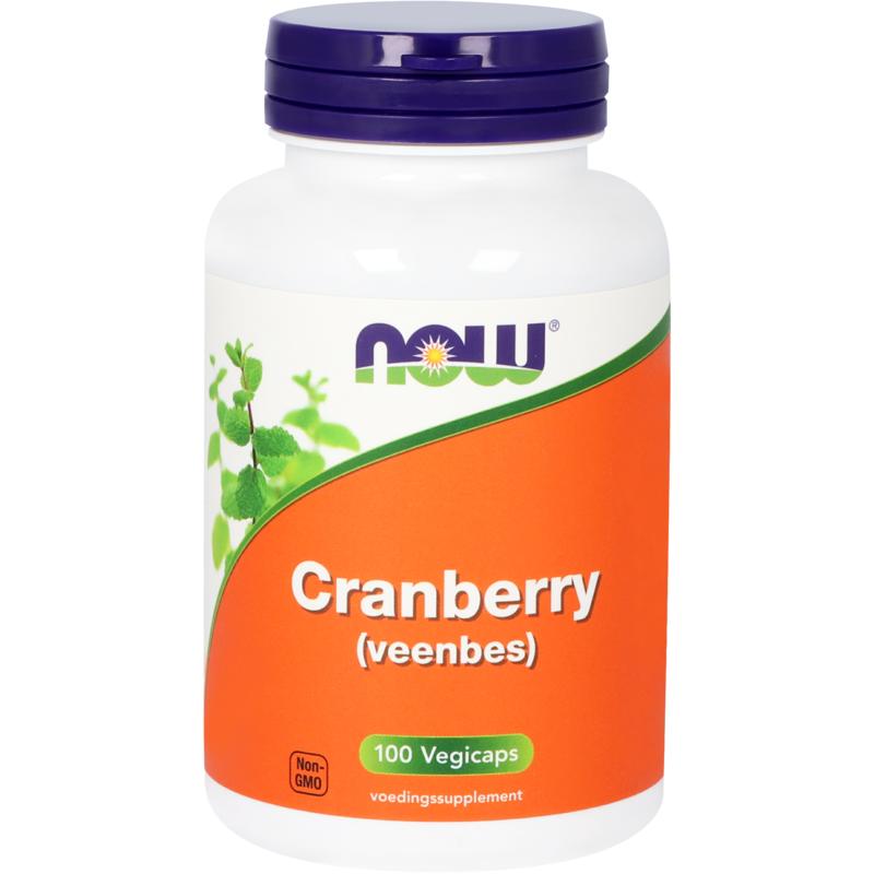 NOW Cranberry (veenbes) 100 Vegetarische capsules