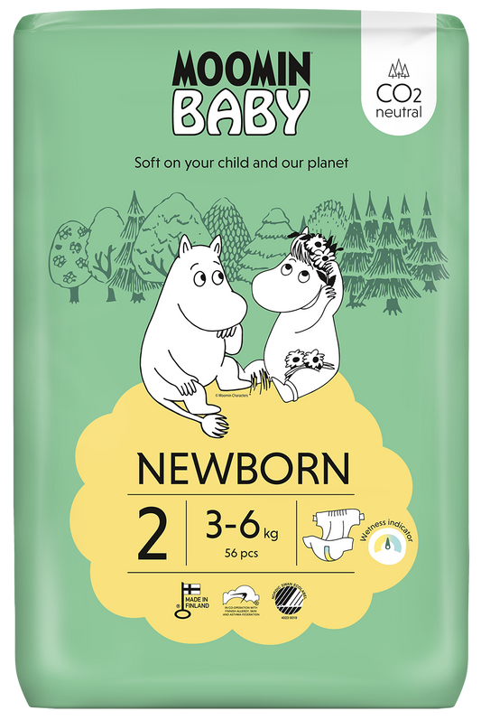 Moomin Baby luiers maat 2 56 Stuks