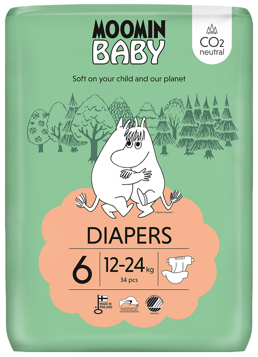 Moomin Baby luiers maat 6 34 Stuks