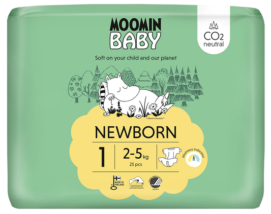 Moomin Baby luiers maat 1 25 Stuks