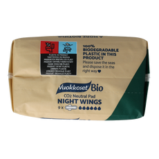 Vuokkoset Bio Maandverband night wing 9.00 Stuks