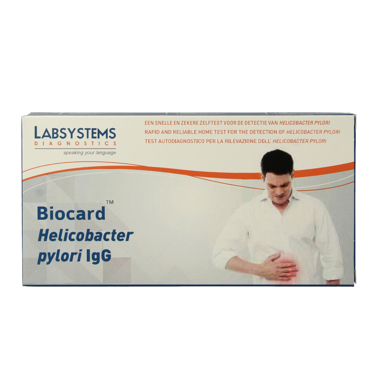 Biocard Helicobacter pylori test 1 Stuks