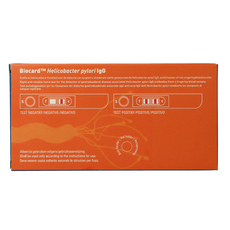Biocard Helicobacter pylori test 1.00 Stuks