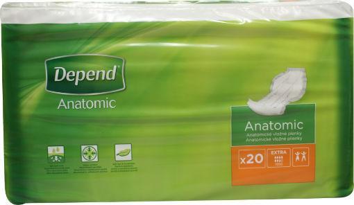 Depend Anatomic pacs super plus 20 Stuks
