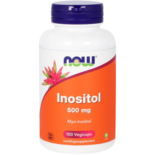 NOW Inositol 500mg 100.00 Capsules