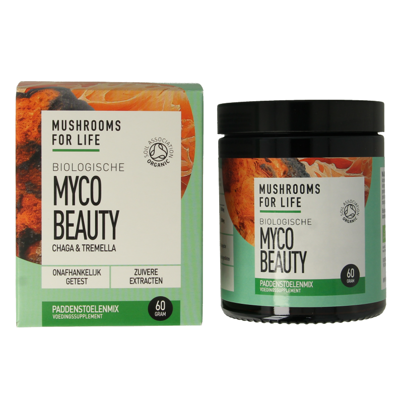 Mushrooms for Life Myco beauty poeder bio 60 Gram
