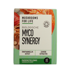 Mushrooms for Life Myco synergy poeder bio 60 Gram