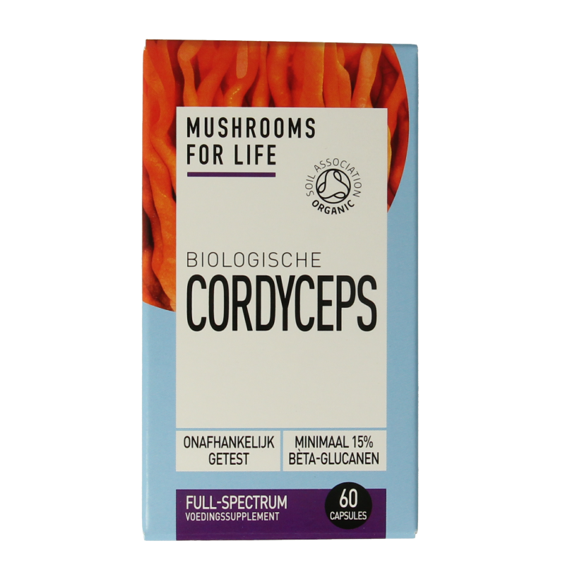 Mushrooms for Life Cordyceps bio 60 Capsules