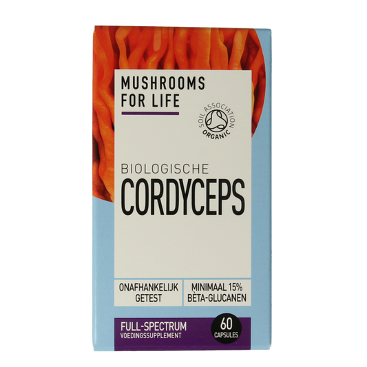 Mushrooms for Life Cordyceps bio 60 Capsules