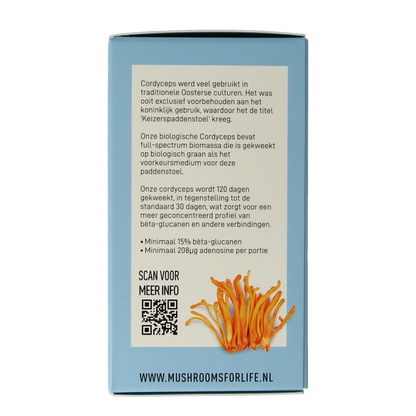 Mushrooms for Life Cordyceps bio 60.00 Capsules