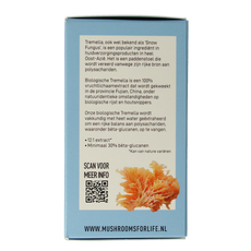 Mushrooms for Life Tremella bio 60.00 Capsules