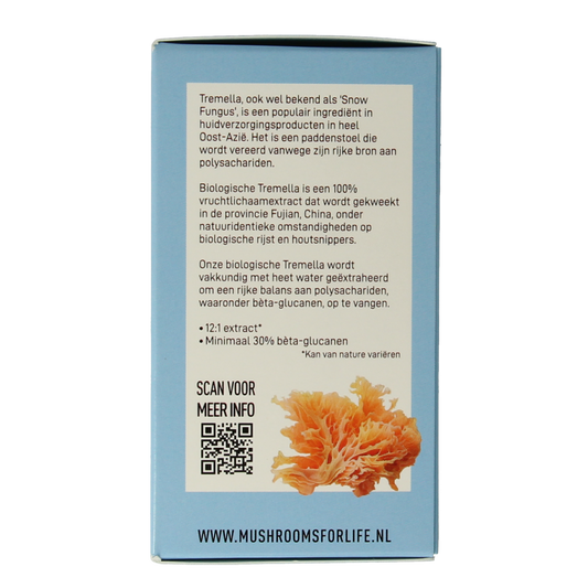 Mushrooms for Life Tremella bio 60.00 Capsules