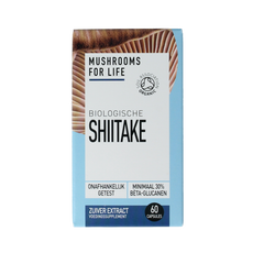 Mushrooms for Life Shiitake Bio 60.00 Capsules