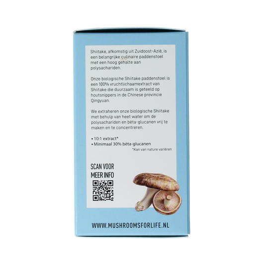 Mushrooms for Life Shiitake Bio 60.00 Capsules