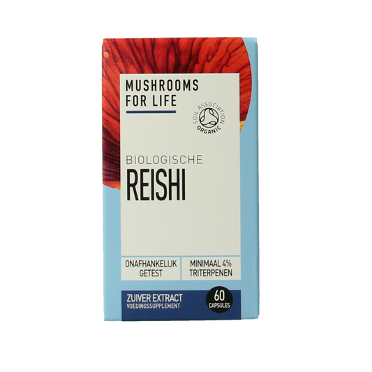 Mushrooms for Life Reishi bio 60.00 Capsules