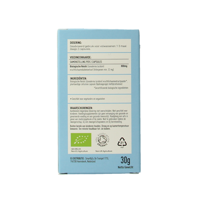 Mushrooms for Life Reishi bio 60.00 Capsules