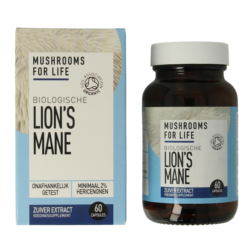 Mushrooms for Life Lion's mane bio 60 Capsules