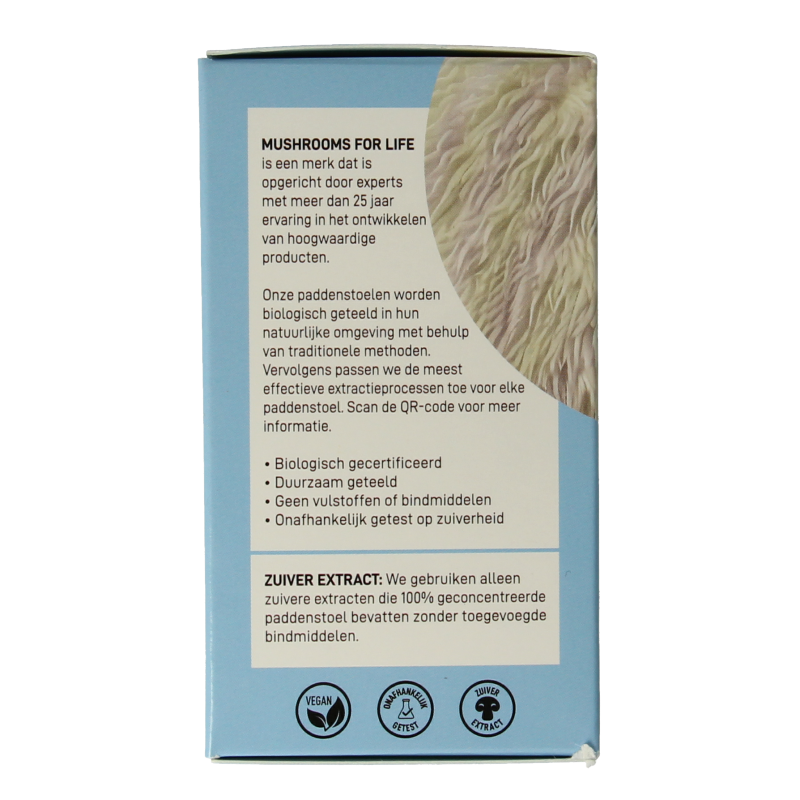 Mushrooms for Life Lion's mane bio 60 Capsules