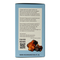 Mushrooms for Life Chaga bio 60.00 Capsules