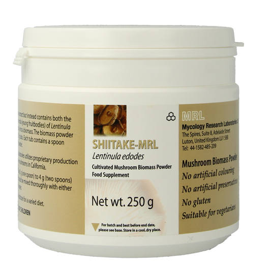 MRL Shiitake poeder bio 250.00 Gram