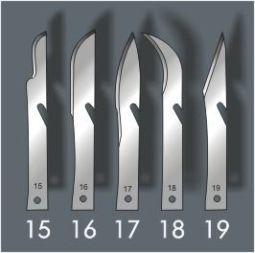 Malteser Scalpelmesjes 5cm steriel 1015/13 100 Stuks